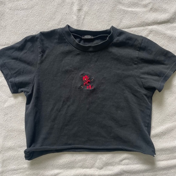 Brandy Melville cropped t-shirt - Picture 2 of 3